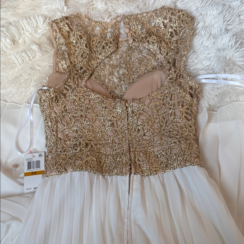 Formal Golden Dress
